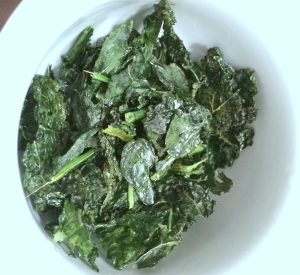 bowl of kale